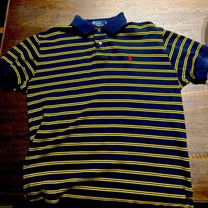 Blue and Yellow Polo by Ralph Lauren
